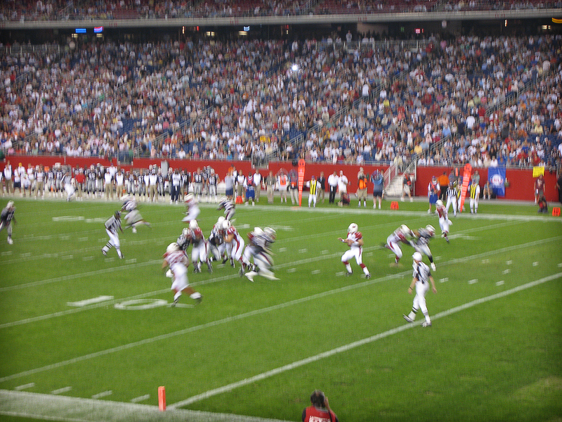 matt leinart's first nfl pass