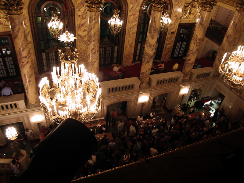wang theatre chandeliers