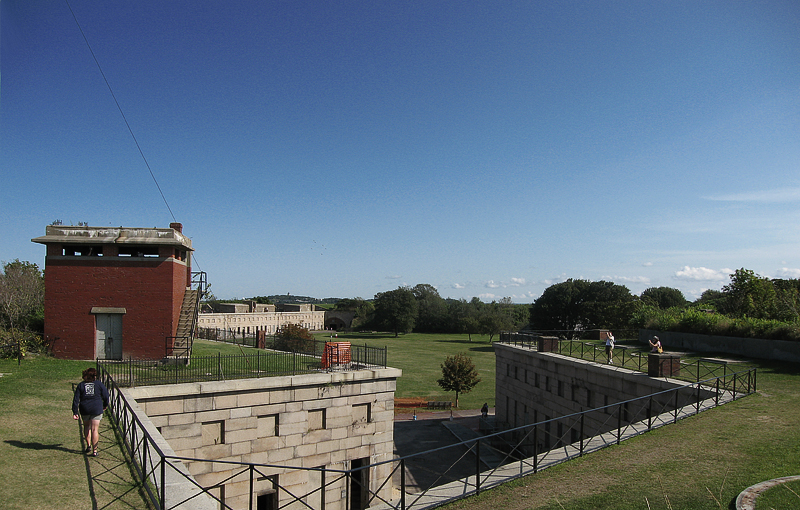 fort warren from the west