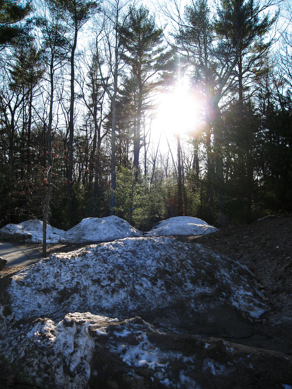 last throes of winter