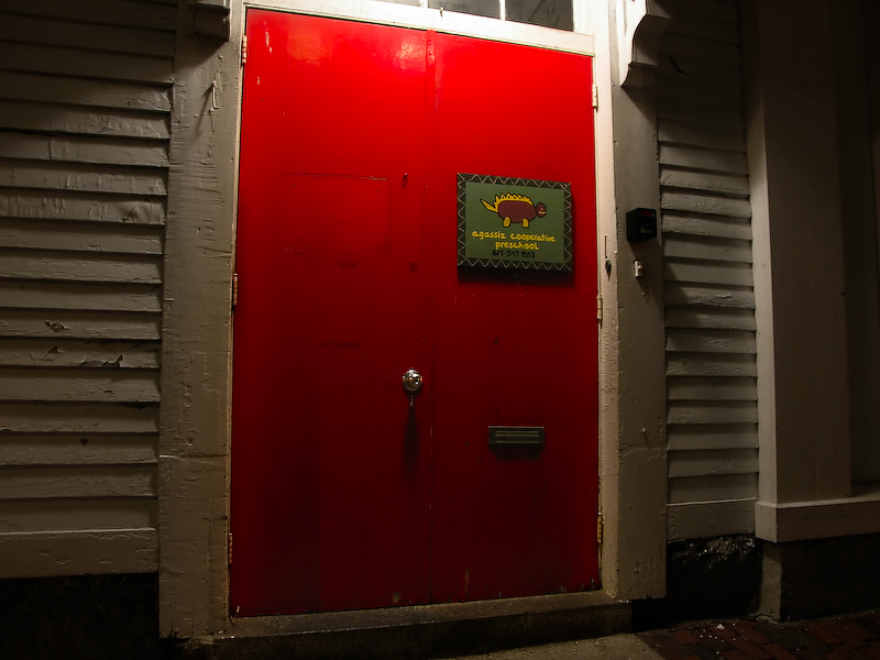 the red door