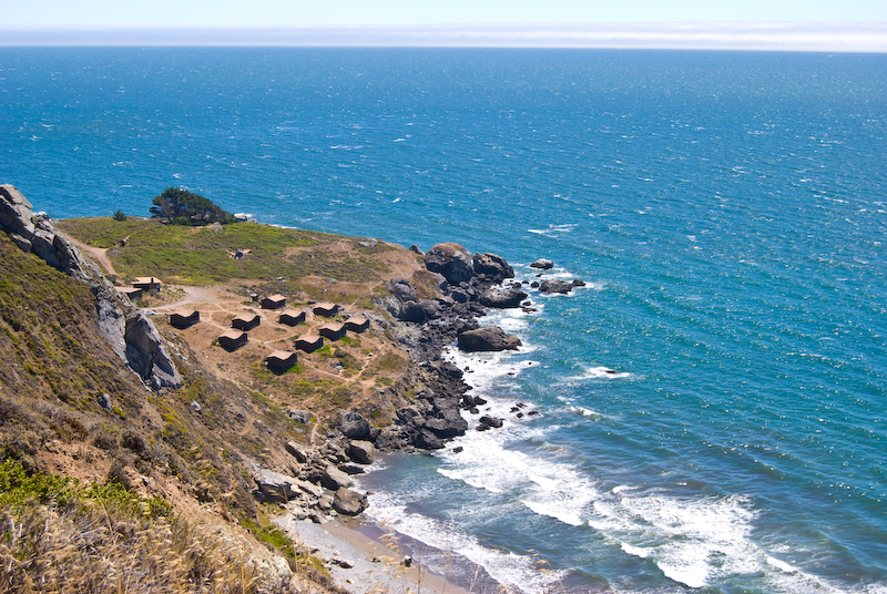 looking down from route 1