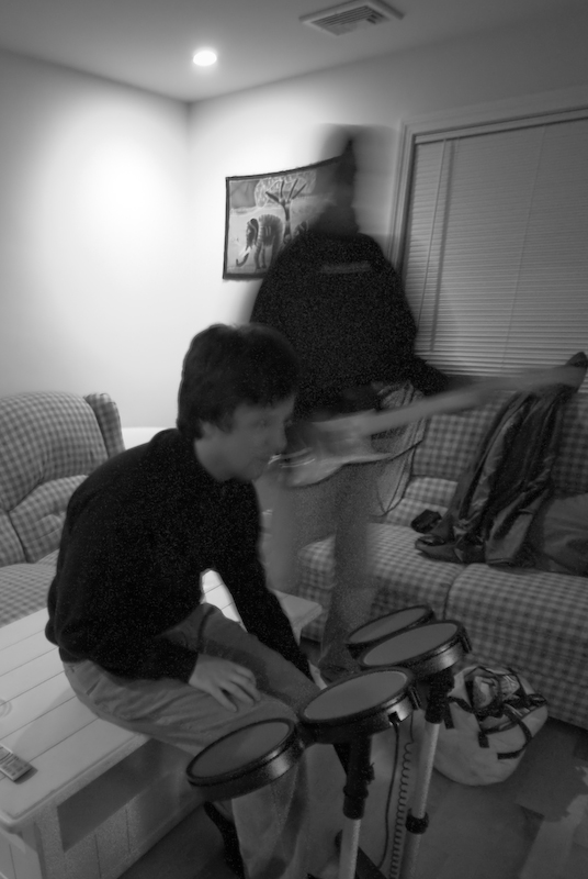 virtually rocking out