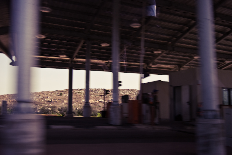 entering the west bank