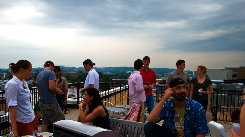 roof party