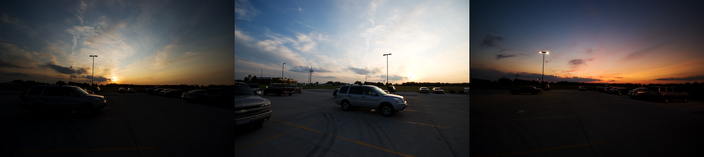 sunset over nebraska